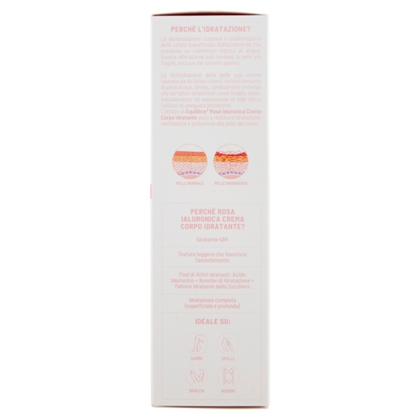 equilibra Rosa Ialuronica Crema Corpo Idratante 48H 150 ml
